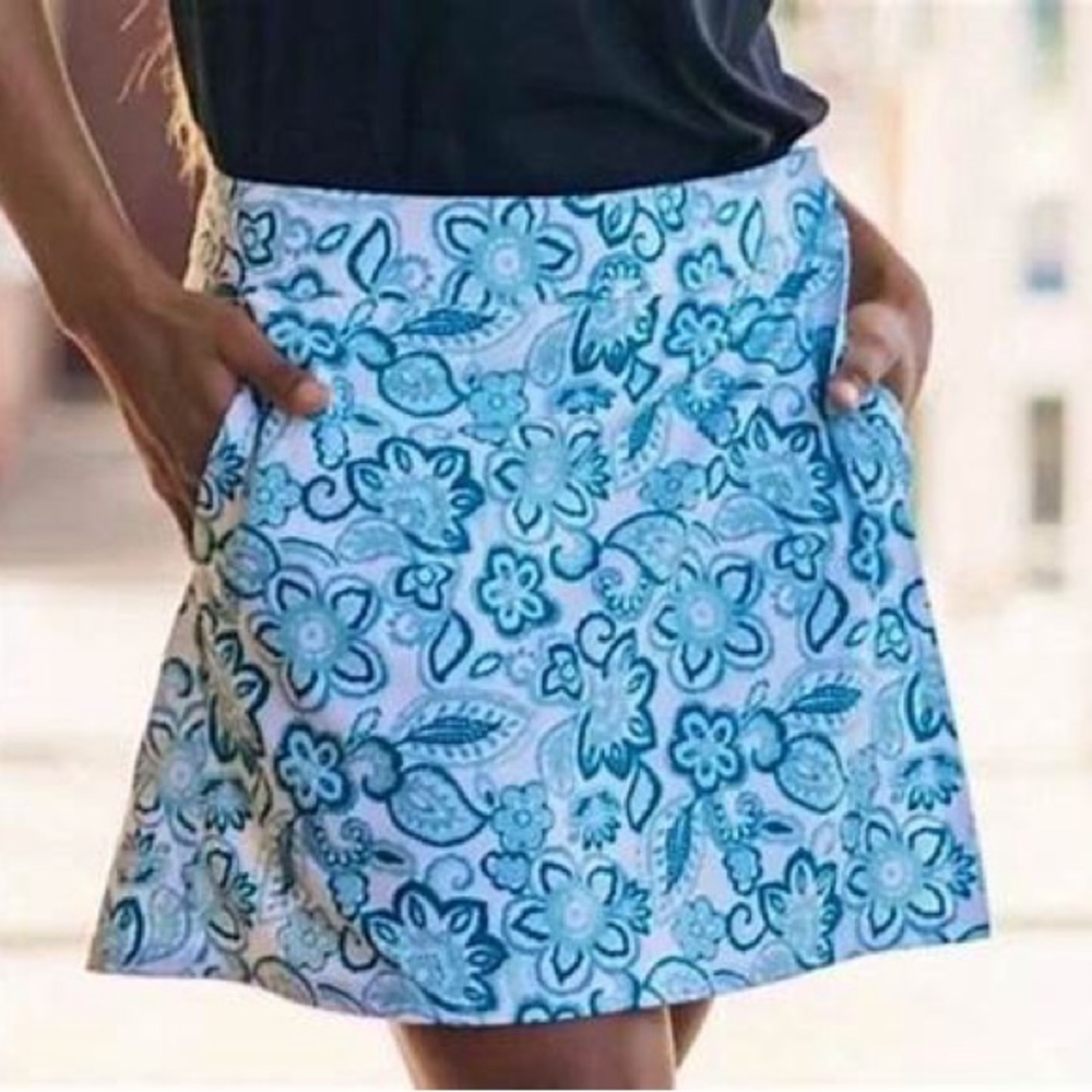 NEW Ripskirt Length 1 Skirt Seaglass Florals Limited Edition Print.     15
